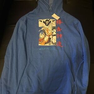 Avatar Blue Graphic Hoodie